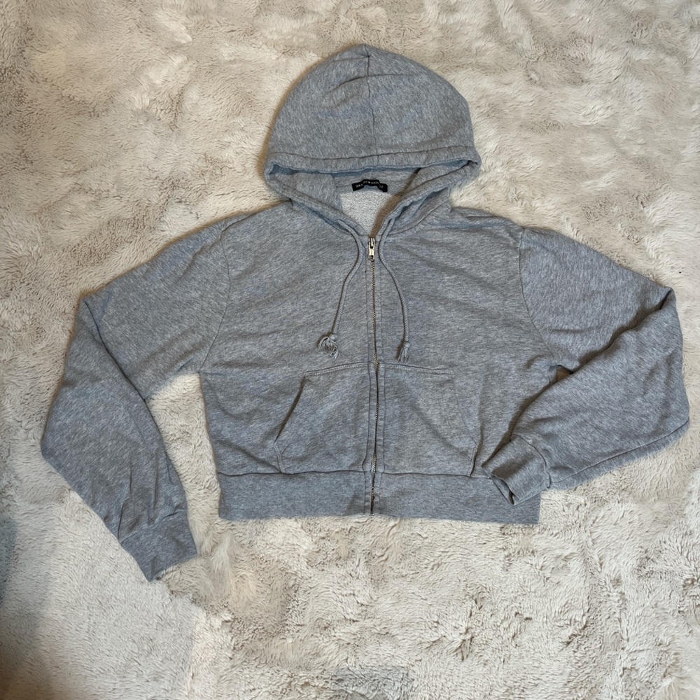 Cropped hoodie